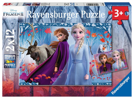 Ravensburger Puzzle Frozen 2 Die Reise ins Unbekannte 2x12 Teile