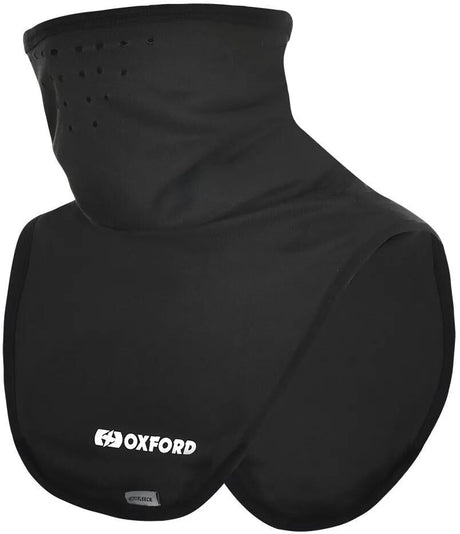 Oxford-Halswärmer, Halswärmer aus Microfleece, Schwarz