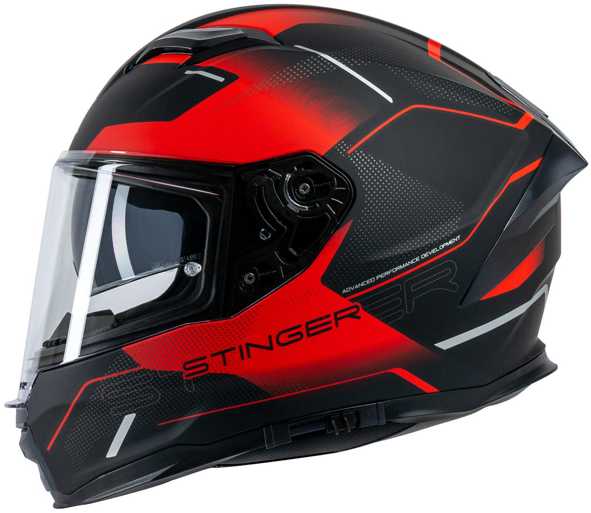 Spec-X Integralhelm SX-82.03 R1 Stinger Helm SX-82.03 R1 SW Rot Matt XXL Pin bereit
