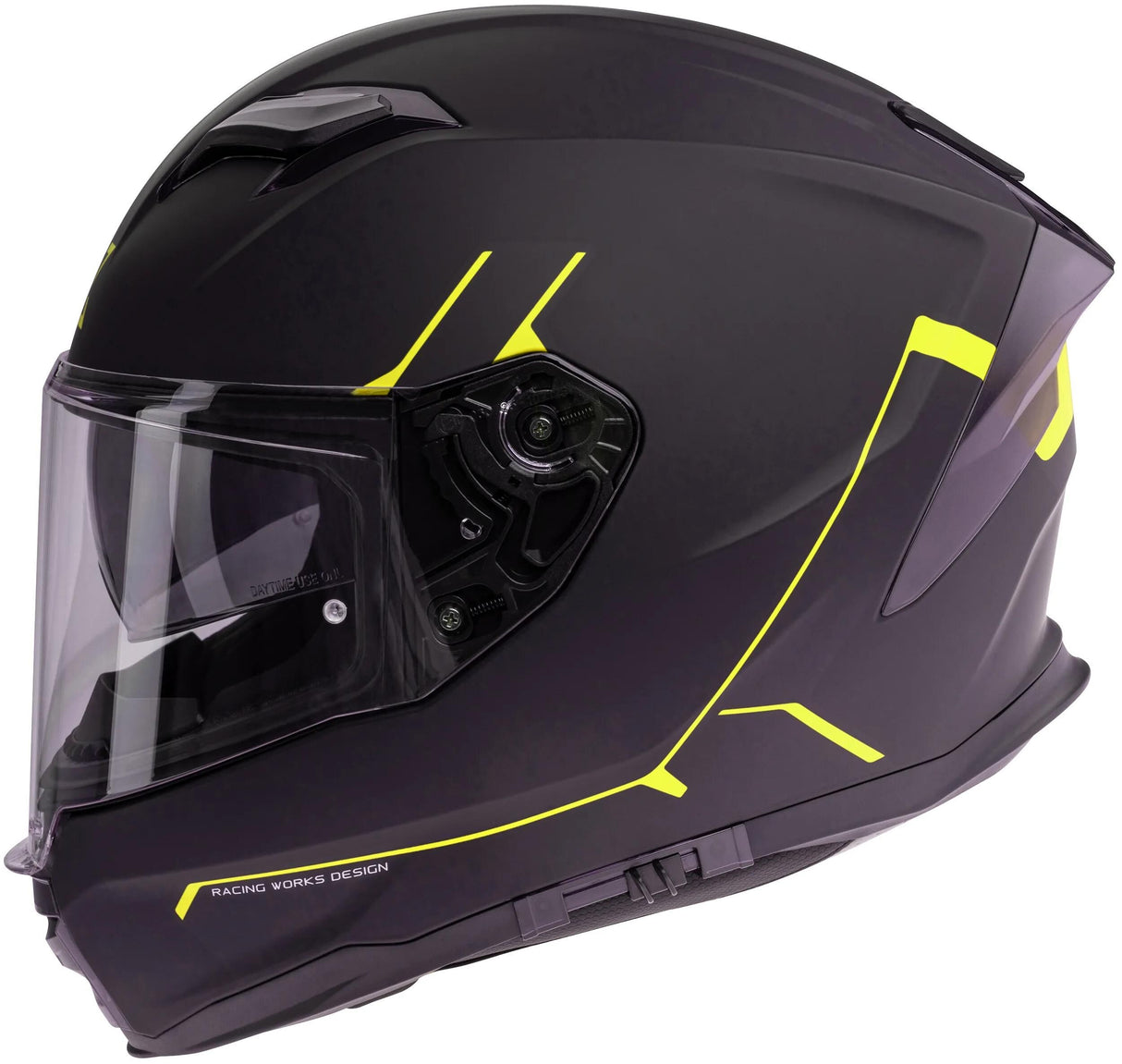 Spec-x Integralhelm SX-82.03 R2 Stinger Helm SX-82.03 R2 SW matt neongelb XS PI