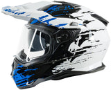 Spec-x Enduro-Helm SX-62.01 R1 Stinger Adv Helm Spac-X SX-62.01 R1 Stinger Adv XL Weiß Blau