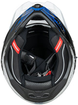 Spec-x Enduro-Helm SX-62.01 R1 Stinger Adv Helm Spac-X SX-62.01 R1 Stinger Adv S Weiß Blau