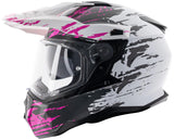 Spec-x Enduro-Helm SX-62.01 R1 Stinger Adv Helm Spac-X SX-62.01 R1 Stinger Adv XS Weiß Rosa