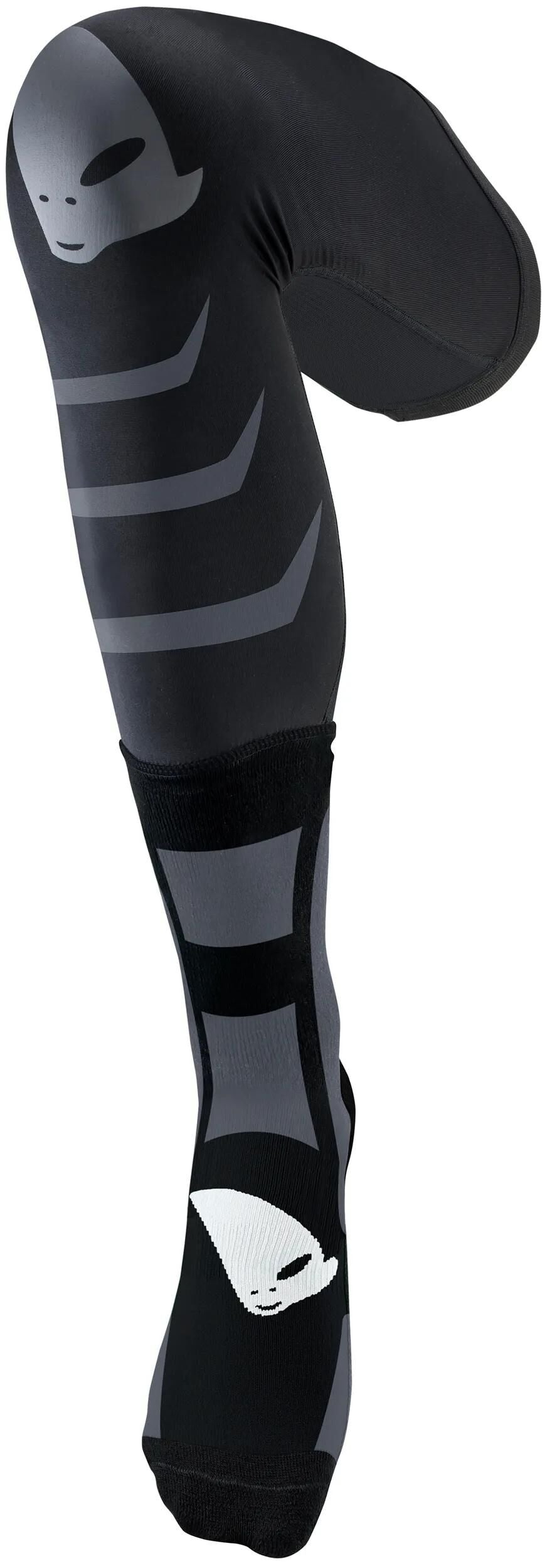Ufo Piss-Socken Offroad-Socken Ufo lang schwarz grau Gr. m