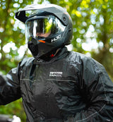 Oxford-Regenmantel Rainseal Thermo aus Regenjacke Rainseal Thermo Schwarz 6XL