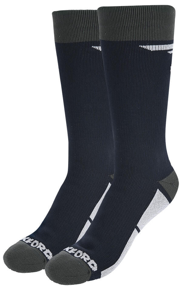 Oxford-Socken wasserdichte Oxsocks schwarz wasserdichte Socken schwarz Gr. s