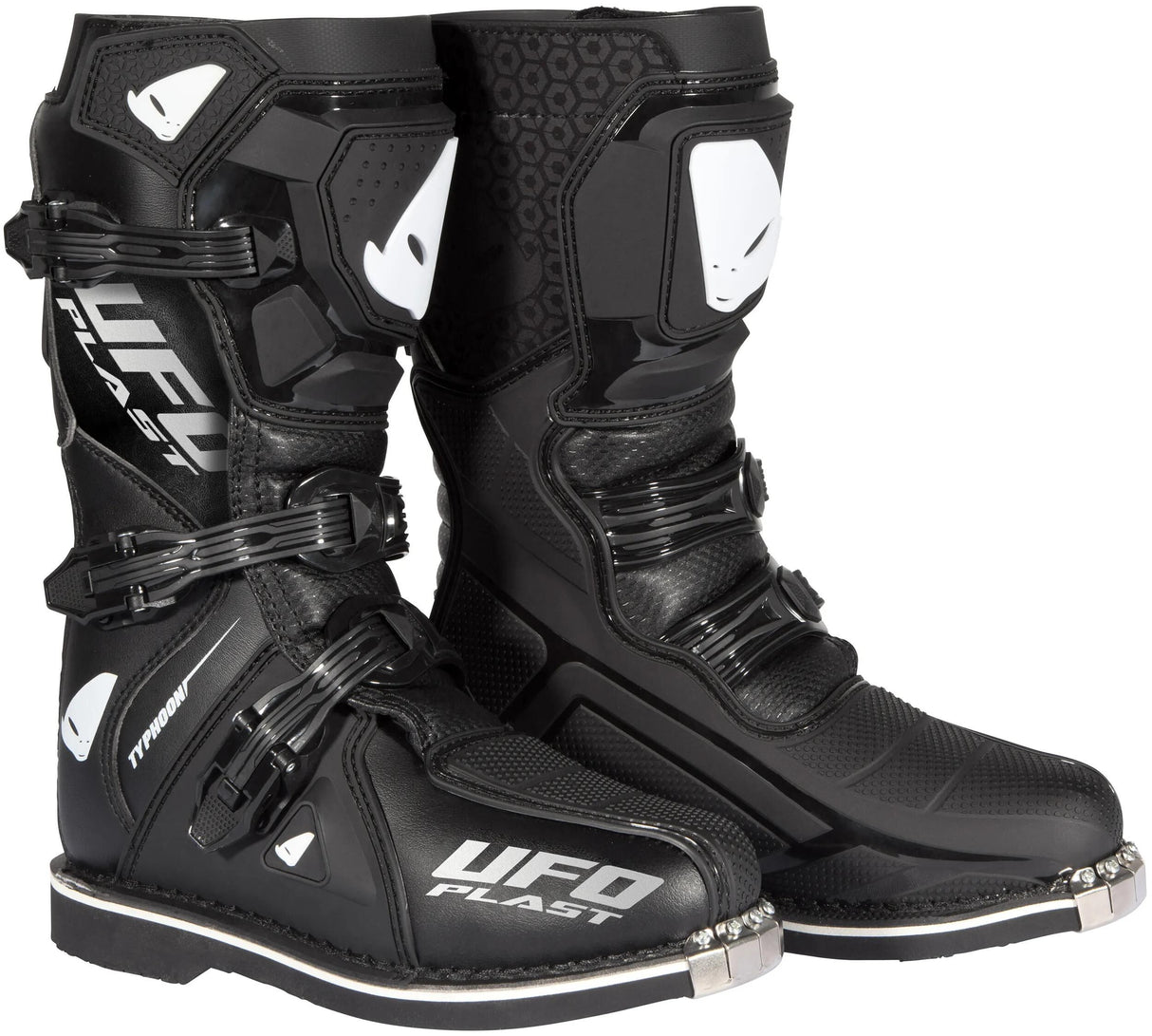 UFO Plast Boot Typhoon Kinderstiefel UFO Typh Schwarz Gr. 35