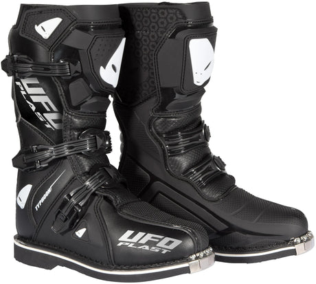 UFO Plast Boot Typhoon Kinderstiefel UFO Typh Schwarz Gr. 35