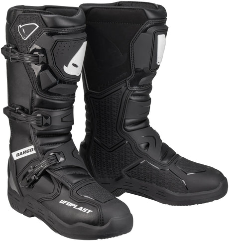 UFO Plast Stiefel Gargor Stiefel UFO Gargor Schwarz Weiß Gr. 46