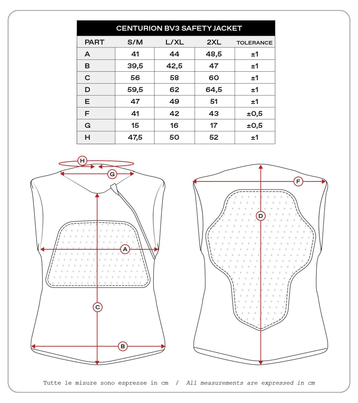 UFO Plast Protektorenweste Centurion BV3 Protektorenweste UFO BV3 Centurion Schwarz L XL