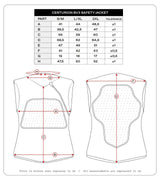 UFO Plast Protektorenweste Centurion BV3 Protektorenweste UFO BV3 Centurion Schwarz L XL