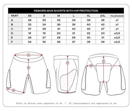 UFO Plast Protektorenhose Reborn MV6 Protektorenhose UFO Reborn MV6 Schwarz Gr. xs