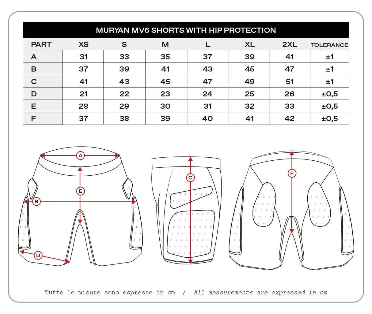 UFO Plast Protektorenhose Muryan MV6 Protektorenhose UFO Muryan MV6 Schwarz Gr. m