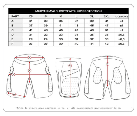 UFO Plast Protektorenhose Muryan MV6 Protektorenhose UFO Muryan MV6 Schwarz Gr. m