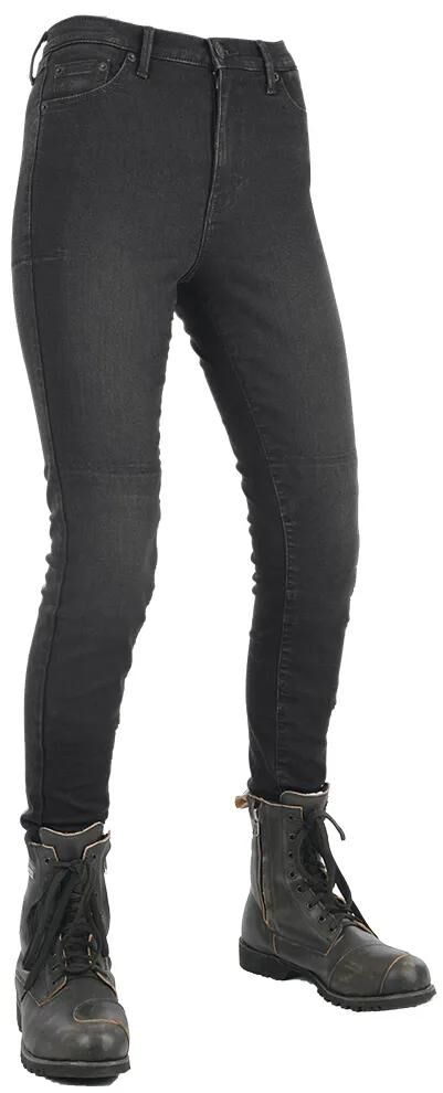 Oxford-Hose, original zugelassene Jeggings. Hose Jegging Damen schwarz 36 Shorts