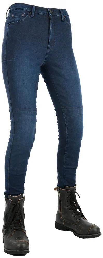 Oxford-Hose, Jeggings-Hose, einschließlich Jeggin-Damen, blau, lang, Größe 12