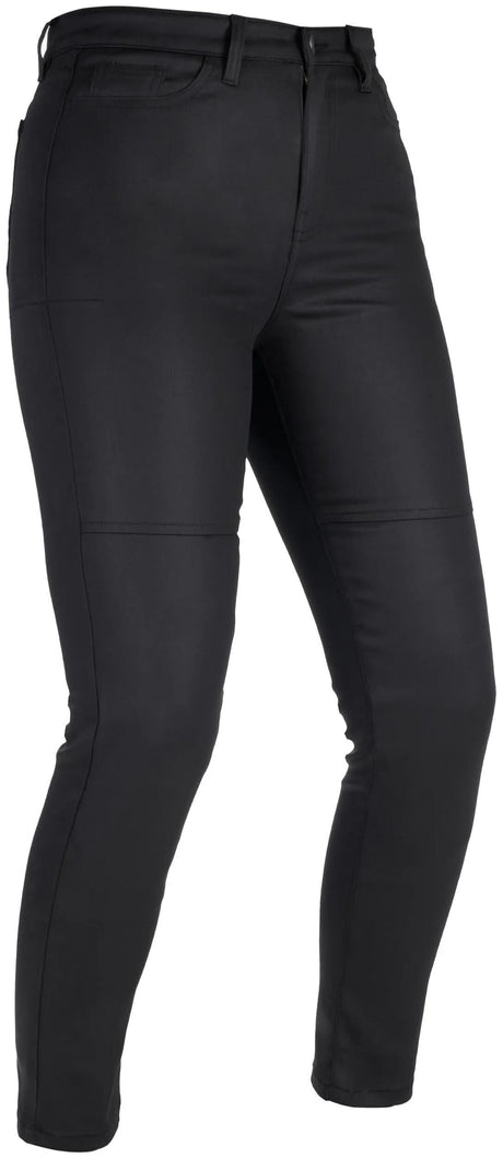 Oxford-Hose AA gewachst Jeggings Hose Ao gewachst Damen schwarz lang Größe 08