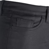 Oxford-Hose AA Wax Jeggings Hose AO Waxed Damen schwarz lang Größe 10