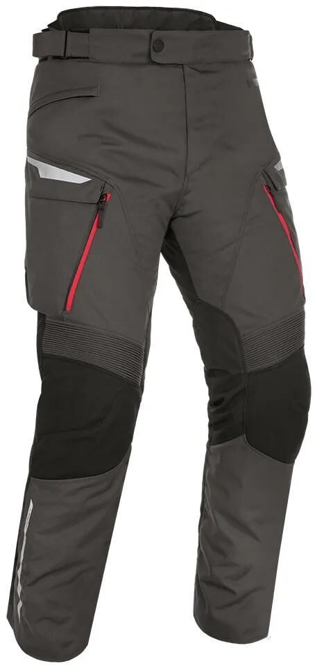 Oxford-Hose Montreal 4.0 Hose Montreal BW Grau Rot Regular XXL