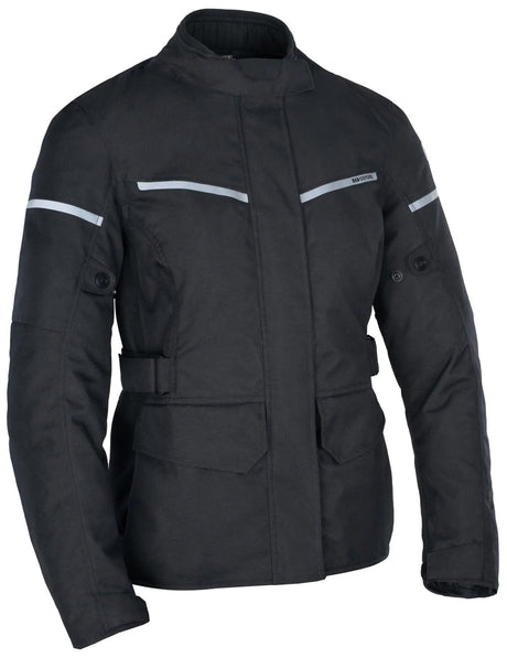 Oxford-Jacke Spartan Long WP WS Jacke Schwarz Jacke Spartan Da Schwarz Lang Größe 10