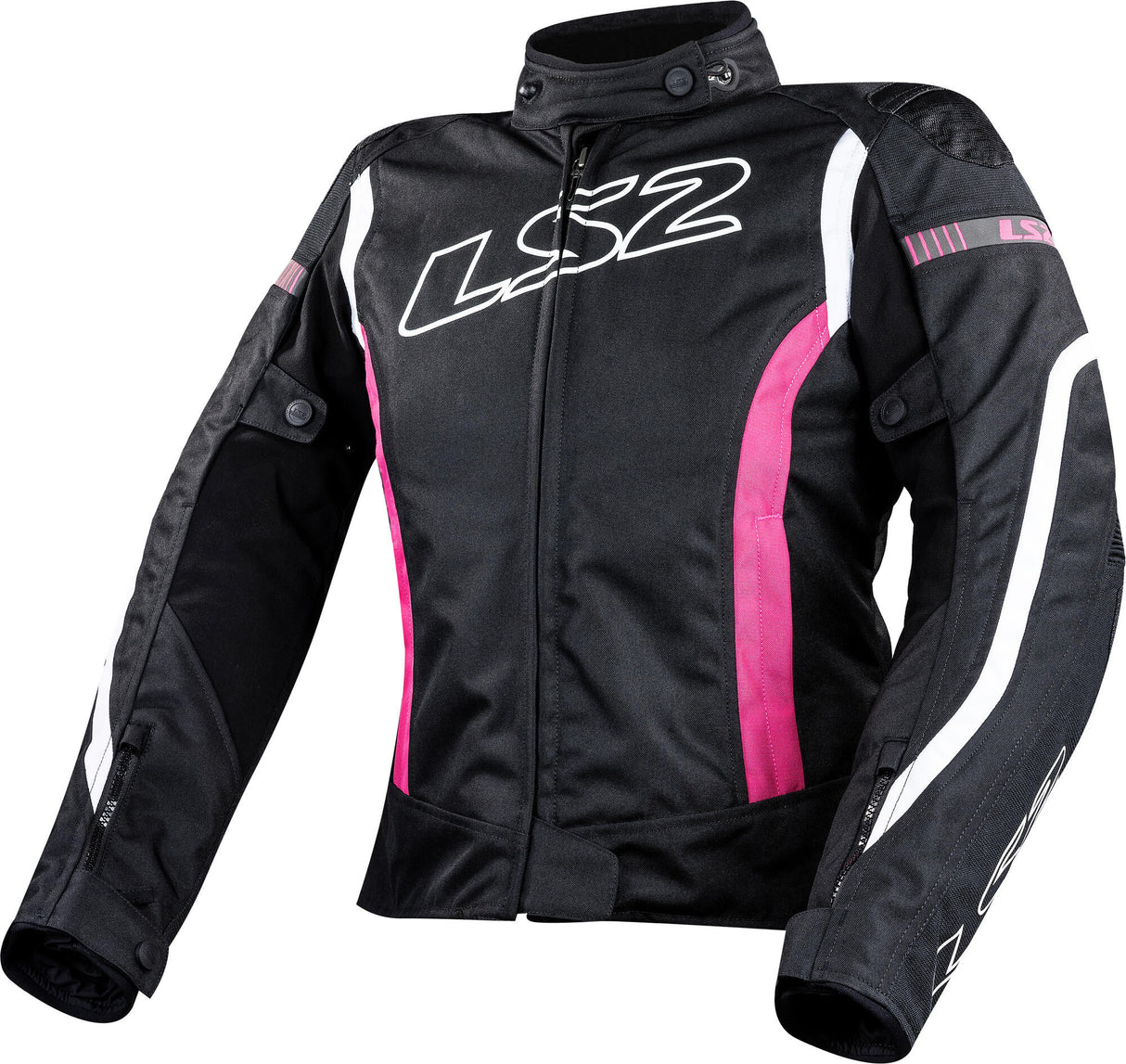Ls2 Jacke Gate Jacke Gate Lady schwarz rosa XL