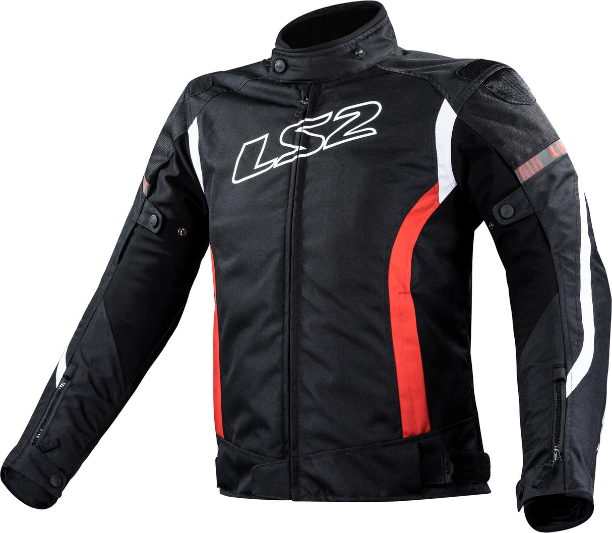 Ls2 Gate Jacke Jacke Gate Mann schwarz rot xxl