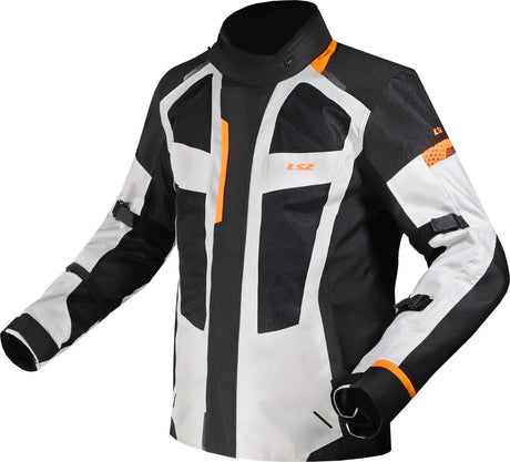 Ls2 Jacke Scout Jacke Scout Mann schwarz grau orange xxl