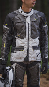 Ls2 Jacke Norwegen Jacke Norwegen Mann schwarz grau gelb m