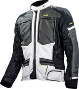 Ls2 Jacke Norwegen Jacke Norwegen Mann schwarz grau gelb 3xl
