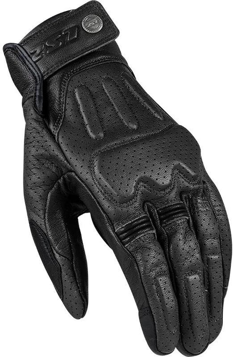 Ls2 Handschuhe Rest Mann Handschuh Rest Mann schwarzes Leder xxl