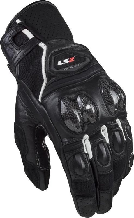 Ls2-Handschuhe Spark II. Handschuh Spark 2 Leder Mann bw ws l