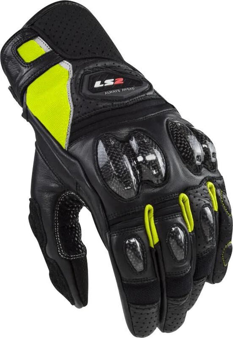 Ls2-Handschuhe Spark II. Handschuh Spark 2 Leder Mann sw h-v l