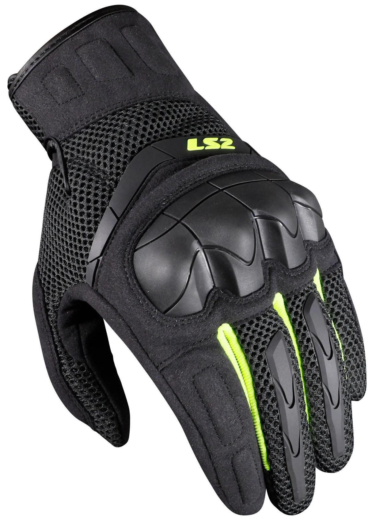 Ls2 Handschuhe Kubra Mann Handschuhe Kubra Mann Anthrazit H-V Gelb XL