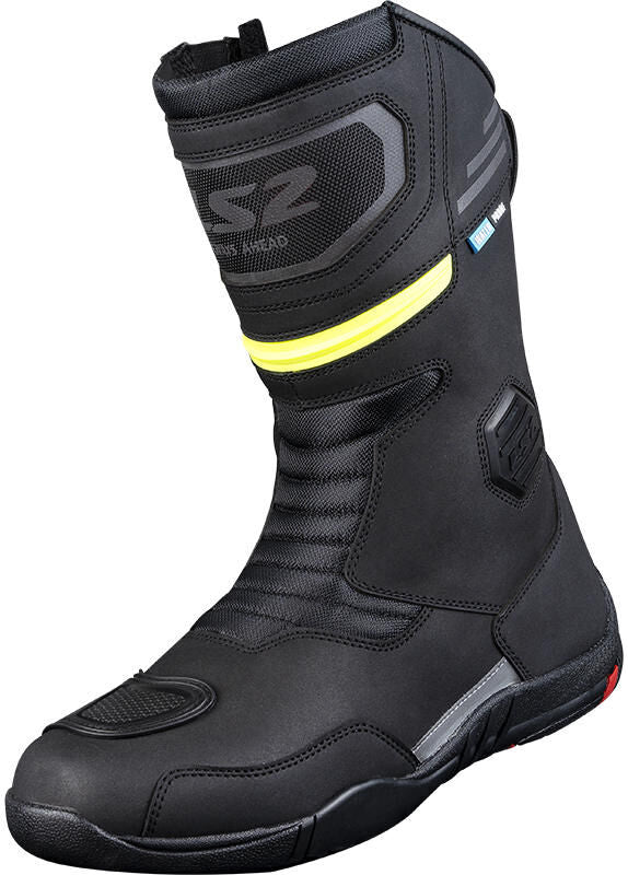 Ls2 Stiefel Goby Man Stiefel Goby Man WP Schwarz H-V Gelb 43