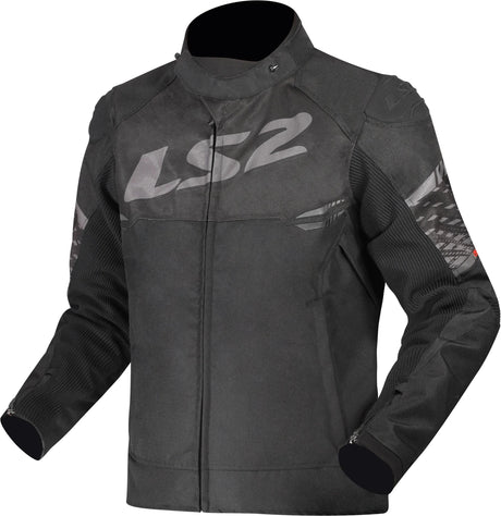 Ls2 Apex Jacke Jacke Apex Herren Schwarz Dunkelgrau Gr. l