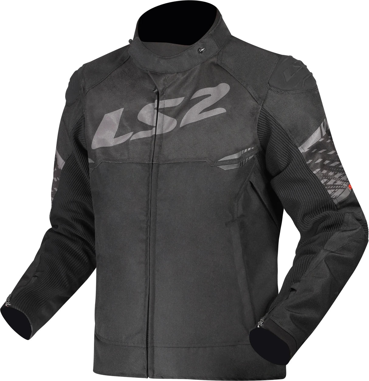Ls2 Apex Jacke Jacke Apex Herren Schwarz Dunkelgrau Größe 3XL