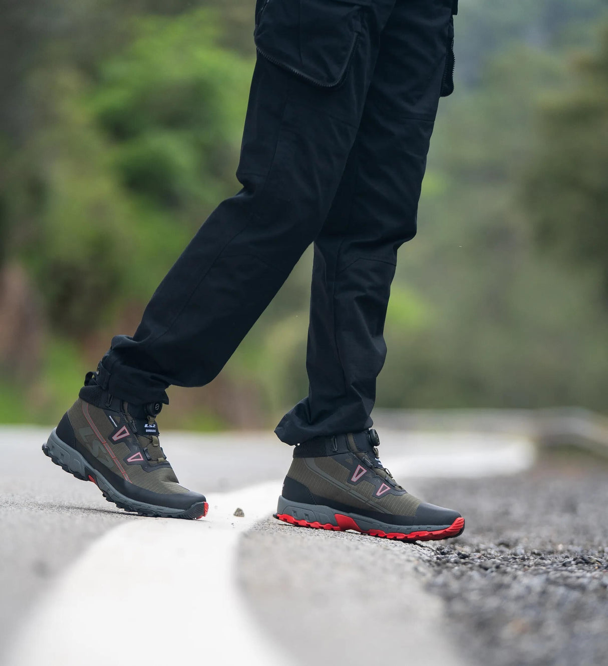 Ls2 Stiefel Trekker Herren grün wp Gr. 42