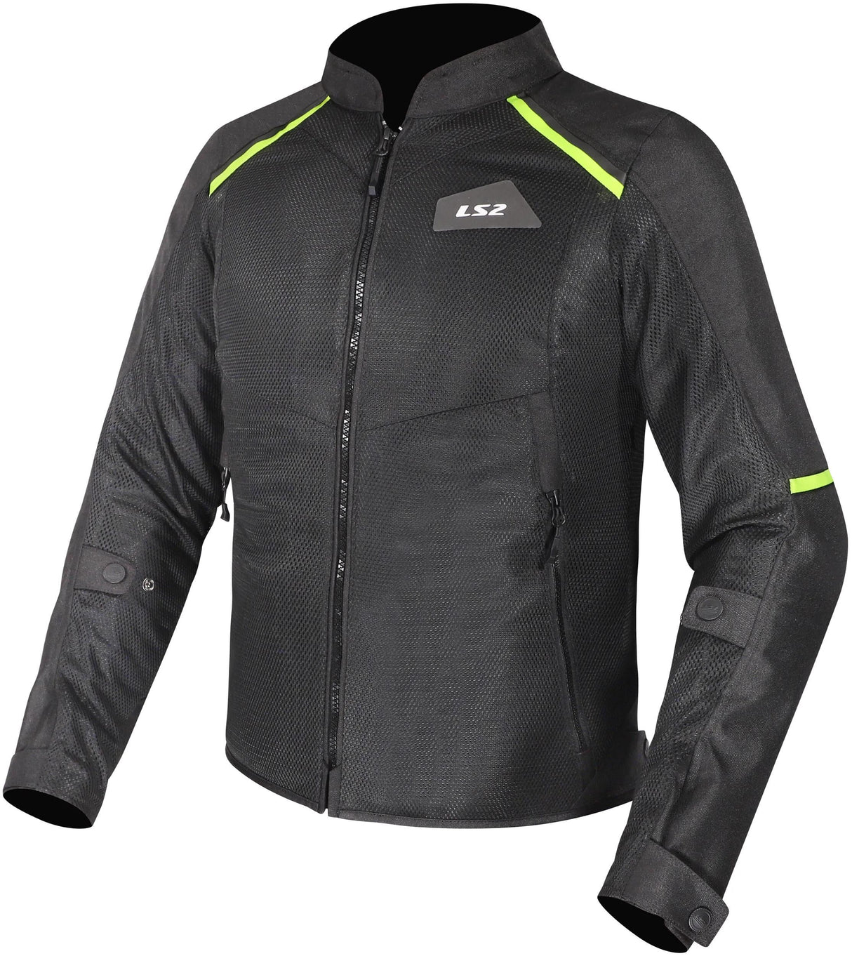 Ls2 jacke breeze man jacket breeze men black yellow gr. s