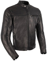 Oxford Lederjacke Walton 2.0 von Jacke Walton 2.0 AA Leder Schwarz Gr. l