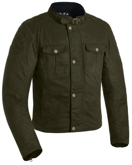 Oxford-Jacke Holwell 1.0 Jacke Holwell 1.0 Wachsbaumwolle grün m