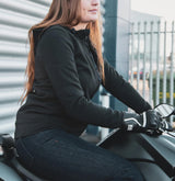 Oxford-Jacke Super Hoodie 2.0. Jacke Super Hoodi 2.0 Damen schwarz Größe 44
