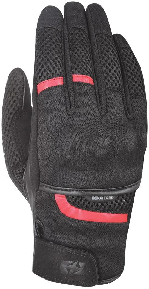 Oxford-Handschuh Brisbane Air Handschuh Brisbane Air Größe XL 10 Schwarz Rot