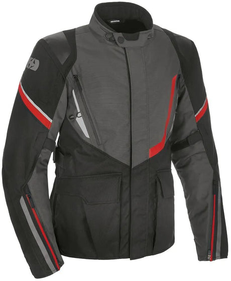 Oxfordjacke Montreal 4.0 Jacke Montreal 4. schwarz grau rot gr.s