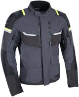 Oxfordjacke Stormland Jacke Stormland Grey SW Neongelb Gr. x