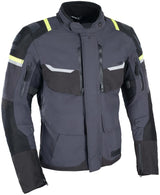 Oxfordjacke Stormland Jacke Stormland Grey SW Neongelb Gr. m