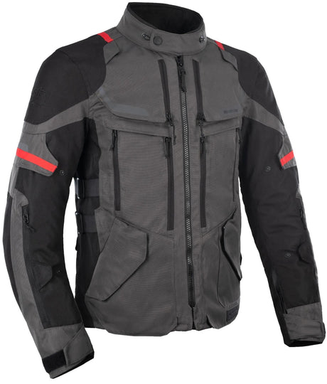 Oxfordjacke Rockland Jacke Rockland Grau SW Rot Gr. xl