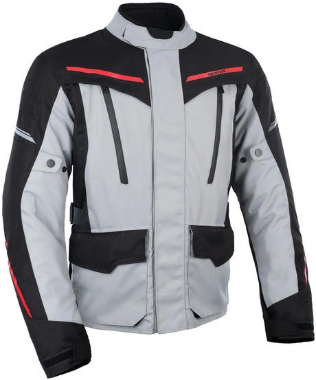 Oxfordjacke Metro 2.0 Jacke Metro 2.0 grau schwarz rot gr. s