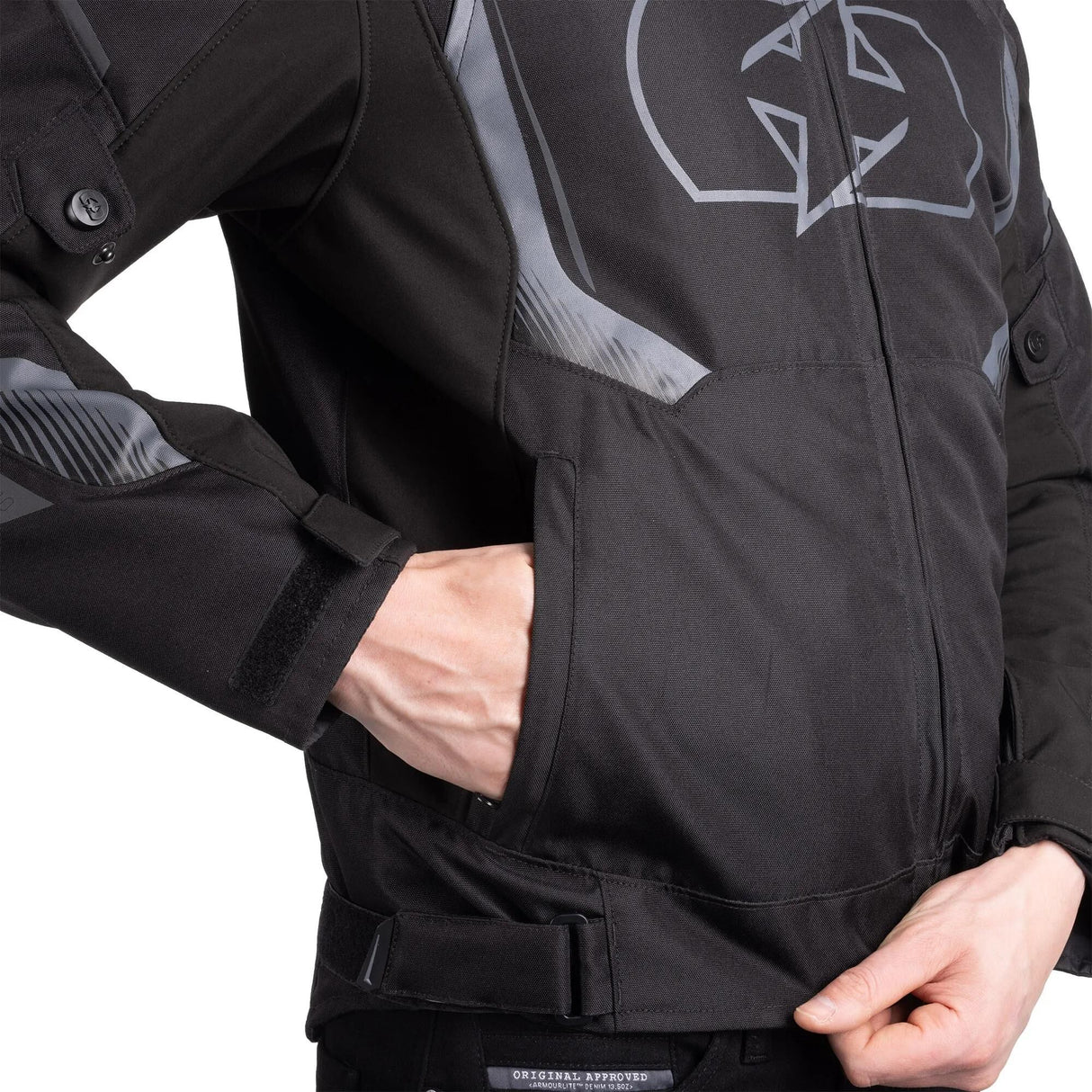 Oxfordjacke Omega 1.0 Jacke Omega 1.0 D2D MS Schwarz Gr. l