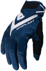 UFO pinkelt Hayes Motocross-Handschuh. Handschuhe UFO Hayes Marineweiß Gr. xl