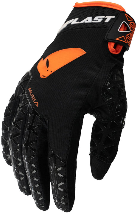 UFO pinkelt Motocross-Handschuh Muria. Handschuhe UFO Muria Orange Schwarz Gr. l